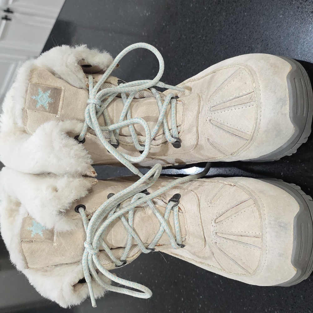 Columbia Lavela Women's Tan Waterproof Winter Boots Size 8 - Picture 5 of 9